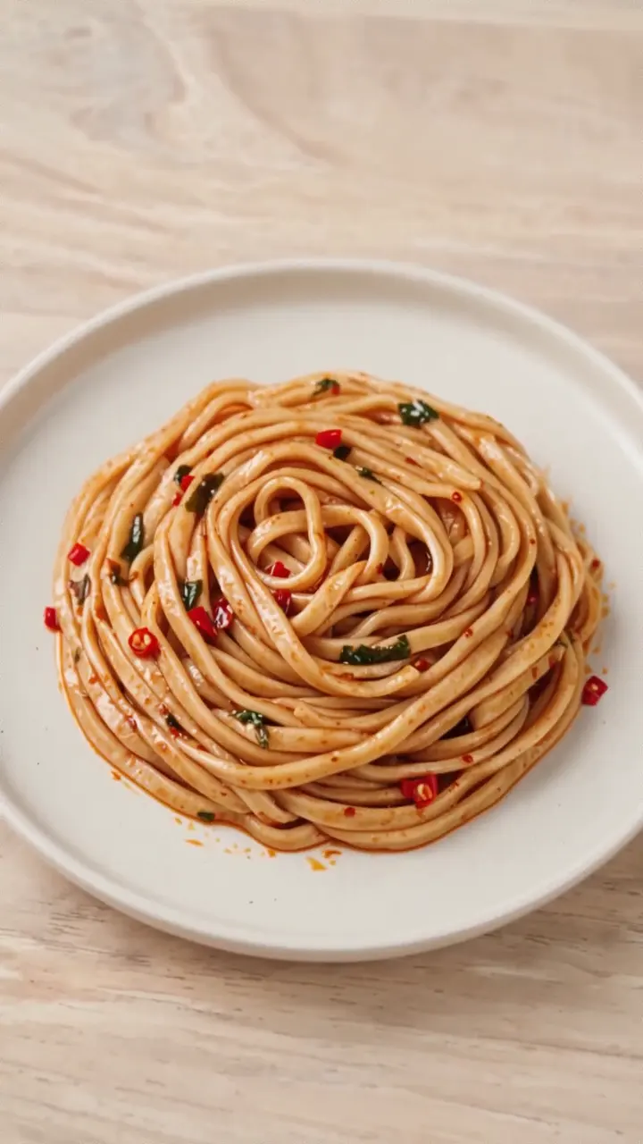 Chili Cold Noodles in 13 Seconds video cover