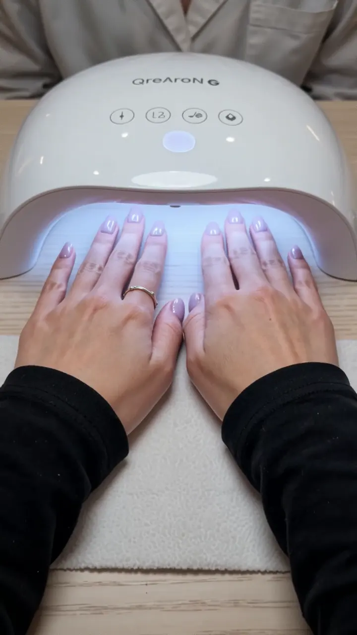Lavender Almond Nails in 15 Seconds video cover