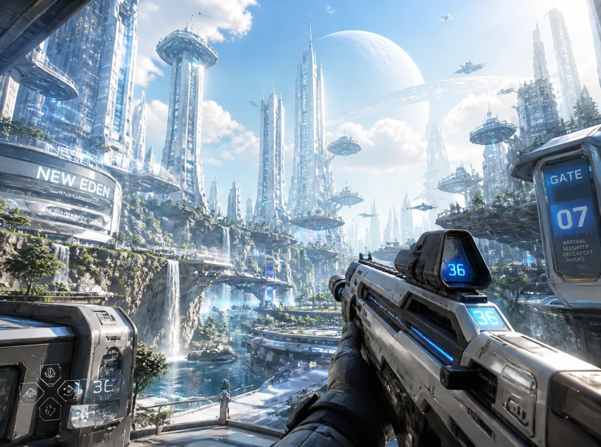 First-Person Interactive template cover from Vitent